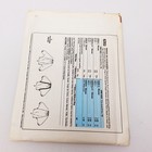 Vtg Mccalls Sewing Pattern 6203 Peasant Boho Blouse Top Shirt Womens 8-16 Dolman