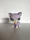 Hasbro Littlest Pet Shop Lps Shorthair Cat Purple White Lavender  2094 Fake
