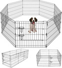 Pet Playpen Puppy Playpen Kennels Dog Fence Exercise Pen Gate Fence Foldable    