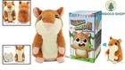 Adorable Brown Talking Hamster Plush - Delightful Gift For Boys And Girls