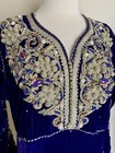 Velvet Flowy Anarkali Floor Length Indian Pakistani Wedding 