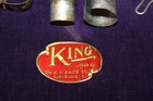 Vintage 1925 King Silver Alto Sax W gold Wash Bell  Original Case   Mouthpiece