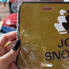 John Deere Snowmobiles License Plate 