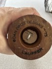 Dan Droz Lauffer Denmark Salt Shaker Teak Wood Mid Century Modern Eames Era