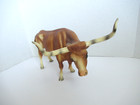 Vintage 1961 Breyer Molding Co Usa Model  75 Red Sorrel Longhorn Bull Cow Figure