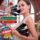 32pcs  Set makeup Brushes Kit With Premium Soft Hair For Foundation powder cream