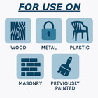 Project Source Gloss Black Oil-based Spray Paint   Net Wt  10-oz  
