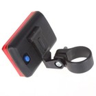 Red Bicycle Bike Rear Tail Light 5-led Safety Flashing Mount Aa Battery Powered