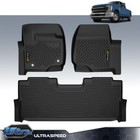 Fit For 2017-2026 Ford F-250 F-350 Super Duty Crew Cab Tpe Floor Mats Set