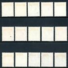 British Colonies 1948 Malaya Singapore Perf 14 Sg 1-15 Mint K875