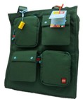 Geniune Lego Weekender Tote Bag  ext  Pockets  Real Lego  Handle Charm