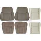 6x For 1996-2002 Toyota 4runner Front Leather Seat Cover Oak Tan   Foam Cushion
