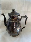 Simpson Hall Miller   Co Quadruple Plate Silver Teapot Lidded 3003 6