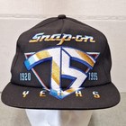 Snap-on Tools 75th Anniversary Trucker Hat Cap Embroidered Snapback K-products 