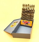 26 Pc Letter Drill Bit Set A-z Bit Cobalt M42 Drill Hog   Lifetime Warranty