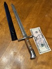 Wwii Vintage Italian M1891 Carcano Rifle Bayonet Terni Mfg W  Blk Scabbard Euc  