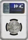Irak iraq    Silver 100 Fils 1953 King Faisal Ii - Ngc Ms 62   Rarew
