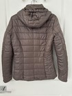 Pikeur Lucita  Quilted Puffer Down Jacket Equestrian Hooded Brown Taupe Size 36