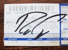 Vintage Drag Racing Ron Capps Signed Ticket Stub Nhra Finals Pomona 1999