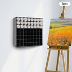 Paint Organizer Storage Rack  Wall-mounted Paints Holder  Paint Bottle Organizer