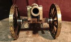 Vintage Brass Black Powder Signal Salute Cannon 11  Brass Barrel Beautiful   