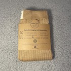 Mama-yoyo - Baby Knit Legging With Suspenders - Size 12-18 Month - Cappucino