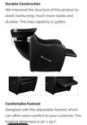 Salon Shampoo Backwash Chair With Ceramic Bowl With Adjustable Shower Head New