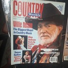 2 Vintage Willie Nelson Country Music Magazines   In Very Good Condition