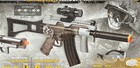 Crosman Game Face Gfrpktgs Affliction Airsoft Full-auto Rifle   Recon Pistol Kit