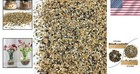 Multi-colored Quartz Sand - 20lb Irregular Shape Pebbles For Plant   Tank Decor
