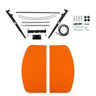 Orange Tractor Canopy For 52  X 52  Tractors   Mowers 2  X 2  Or 2  X 3  Rops