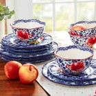 The Pioneer Woman   Heritage Floral   Dinnerware Set   12 Pieces   New In Box 