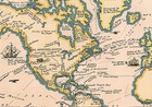 1920 Pictorial Map Of Great Adventures History Wall Art Poster Print Decor