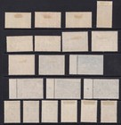 Malta Stamps 1937-1952 Sg214 6 232 4 249 251 60 Hinged Mint   Mnh Cv   18
