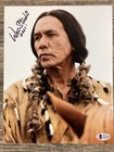  ssg  Wes Studi Signed 8x10 Color  dances With Wolves  Photo - Bas beckett Coa