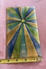 Vintage Mcm  Enamel On Copper Abstract Sculpture Wall Hanging