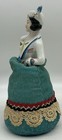 Victorian Porcelain Doll Pin Cushion  Germany