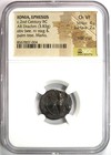 Ionia Ephesus Silver Ancient Greek Ar Drachm Bee Coin 100 Bc - Ngc Choice Vf