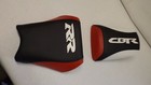 Honda 2000 01 Cbr 929rr  Black red white  Custom Front   Rear Seat Covers 929