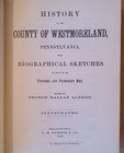 History Of The County Of Westmoreland Pa By George Albert 1975 Reprint Of 1882 