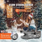650w Snow Machine Snowflake Maker For Holiday Christmas Dj Stage Effect Decor