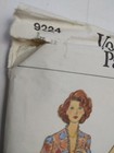 Vogue 9224 Coverup Evening Jacket Lace Ladies 12 Sewing Pattern Uc Vtg Wedding