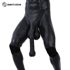 Smitizen Black Silicone Horse Penis Pant Animal Costume For Halloween Party Cos
