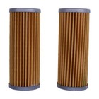 2x Fuel Filter 16271-43560 For Kubota D1105 Engine Front Mower F2400 Fz2100