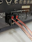 4 Plugs For Pioneer Sx-424 Reciever Speaker Connectors Adapter also Akai  Allied