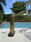1910   s Swedish Boat Ship   s Original Brass Nautical Maritime Tyfon Fog Horn