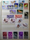 Motif Collection Butterflies   Insects Canceled  Approx  580 Stamps   94169 