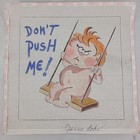 Handpainted Needlepoint Canvas Joan Lohr Designs Grumpy Dont Push Me Joannie Hp