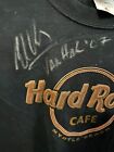 Eddie Van Halen And Wolfgang Signed T-shirt Rare 2007