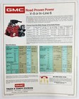 1972 Gmc Vandura Sales Brochure Rally Wagon Retro Vintage Original 1970s